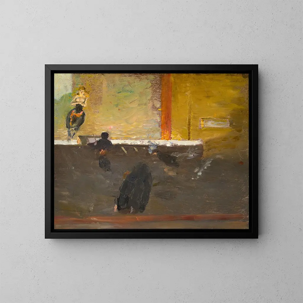 Variété - Richard Bergh — kehystetty taideteos seinällä