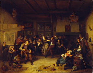 Richard Brakenburgh - Dance in a Cottage.webp