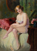 Dame au boudoir - Richard Geiger — näkymä teoksesta