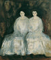 Les sœurs Karoline et Pauline Fey - Richard Gerstl — näkymä teoksesta