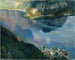 Hallstatt-järvestä - Richard Harlfinger — näkymä teoksesta