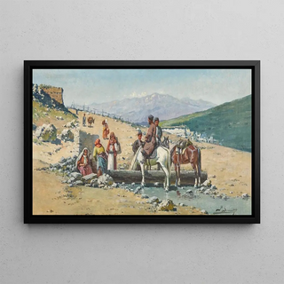 Richard Karlovich Zommer - At the Well.webp