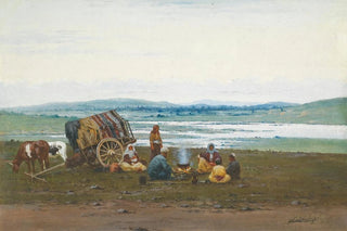 Richard Karlovich Zommer - The Encampment.webp