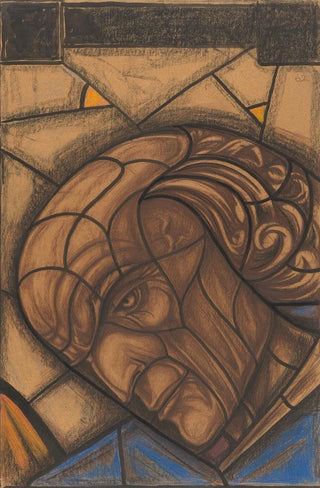 Richard Nicolas Roland Holst - Ontwerp voor raam in het Zuidertransept van de Dom te Utrecht 4.webp