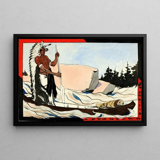 Richard Norris Brooke - Burial of a Papoose.webp