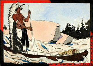 Richard Norris Brooke - Burial of a Papoose.webp