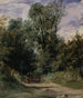 Une allée boisée - Richard Parkes Bonington — näkymä teoksesta