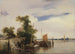 Penteissä joen rannalla - Richard Parkes Bonington — näkymä teoksesta