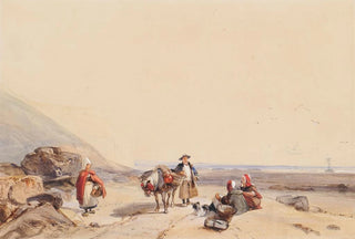 Richard Parkes Bonington - Coast Scene With Figures.webp