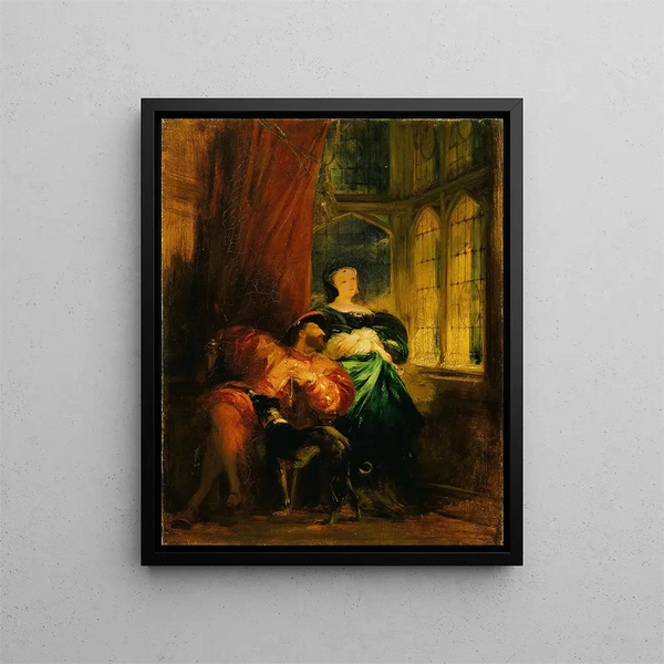 Richard Parkes Bonington - Franois Ier and Marguerite de Navarre.webp