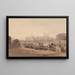 Île de la Cité - Richard Parkes Bonington — kehystetty taideteos seinällä