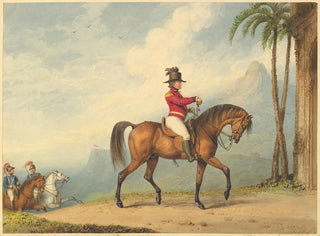 Sir John Floyd ratsain - Richard Westall — näkymä teoksesta