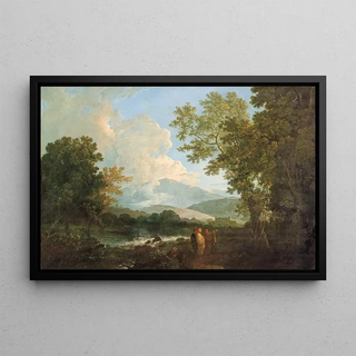 Richard Wilson - Cicero with his friend Atticus and brother Quintus at his villa at Arpinum.webp