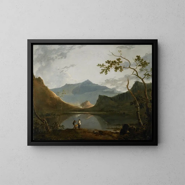 Snowdon Llyn Nantlesta - Richard Wilson — kehystetty taideteos seinällä