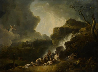 La Destruction des enfants de Niobé - Richard Wilson — näkymä teoksesta