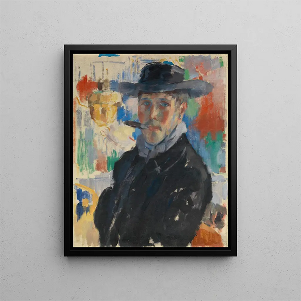 Rik Wouters - Self Portrait with Cigar.webp