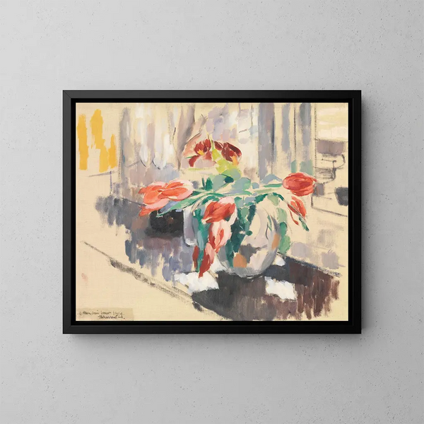 Tulipes - Rik Wouters — kehystetty taideteos seinällä