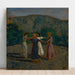Maalauksen jäljennös Ringelreihe (Study) - Franz von Stuck