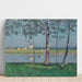 Maalauksen jäljennös Rive de la Seine au Petit-Gennevilliers - Gustave Caillebotte