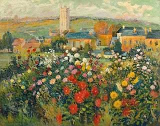 Jardin d'Artantal - Robert Antoine Pinchon — näkymä teoksesta