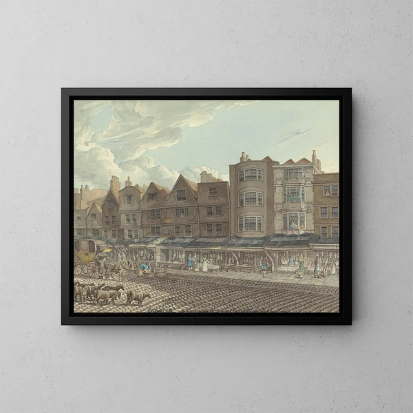 Aldgate - Robert Bremmel Schnebbelie — kehystetty taideteos seinällä