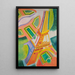 Eiffel-torni - Robert Delaunay — kehystetty taideteos seinällä