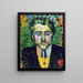 Jean Metzinger - Robert Delaunay — kehystetty taideteos seinällä
