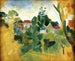 Maisema keskeneräinen - Robert Delaunay — näkymä teoksesta
