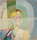 Portrait de Madame Heim - Robert Delaunay — näkymä teoksesta