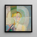 Portrait de Madame Heim - Robert Delaunay — kehystetty taideteos seinällä