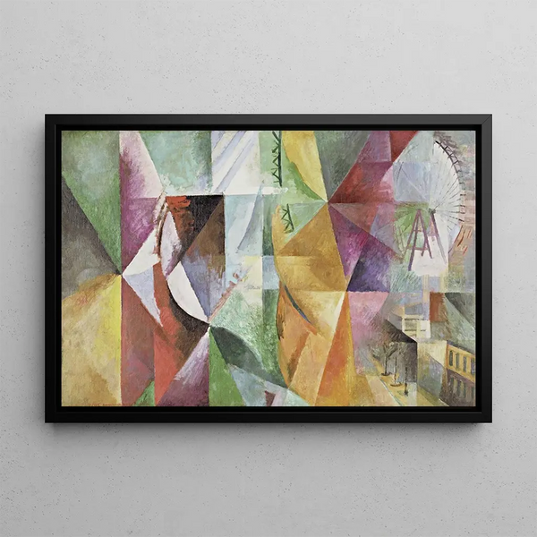 Robert Delaunay - The Three Windows the Tower and the Wheel.webp