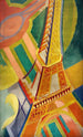 Tour Eiffel - Robert Delaunay — näkymä teoksesta