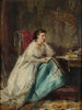Femme dans son bureau - Robert Duddingstone Herdman — näkymä teoksesta