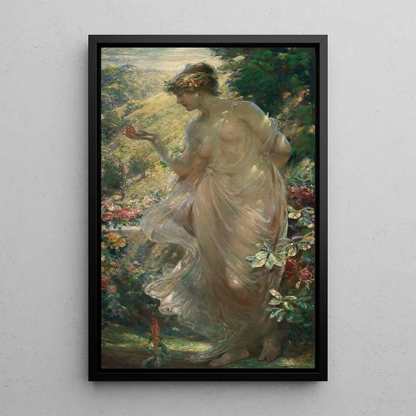 Le papillon - Robert Fowler — kehystetty taideteos seinällä