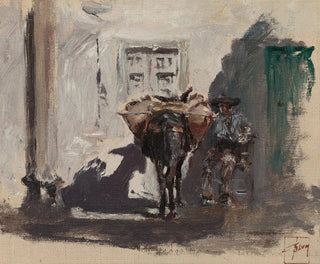 Muletier espagnol - Robert Frederick Blum — näkymä teoksesta