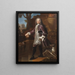 Portrait of Jean-Joseph de Pons - Robert Gabriel Gence — kehystetty taideteos seinällä