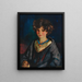 Annie Beg - Robert Henri — kehystetty taideteos seinällä