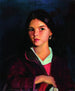 Bernadette - Robert Henri — näkymä teoksesta