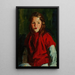 Bridget Lavelle la blonde - Robert Henri — kehystetty taideteos seinällä