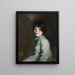 Catherine - Robert Henri — kehystetty taideteos seinällä