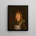 Fille hollandaise - Robert Henri — kehystetty taideteos seinällä