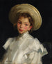Fille hollandaise en blanc - Robert Henri — näkymä teoksesta