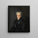 Elizabeth Virginia Lanning Bradner Smith Mme George Cotton Smith - Robert Henri — kehystetty taideteos seinällä
