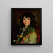 Francine Lovey - Robert Henri — kehystetty taideteos seinällä