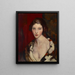 Hélène - Robert Henri — kehystetty taideteos seinällä