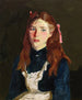 Fille irlandaise - Robert Henri — näkymä teoksesta