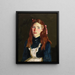 Fille irlandaise - Robert Henri — kehystetty taideteos seinällä