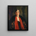 Mary Fanton Roberts - Robert Henri — kehystetty taideteos seinällä