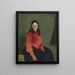 Marie du Connemara - Robert Henri — kehystetty taideteos seinällä