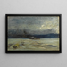 Hudson-joen maalaus - Robert Henri — kehystetty taideteos seinällä